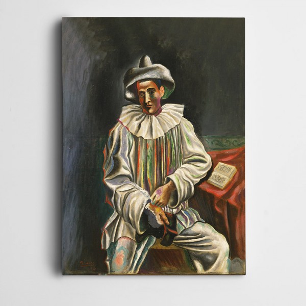 Pablo Picasso Şapkalı Adam Kanvas Tablo