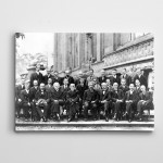 Solvay Conference 1927 Kanvas Tablo
