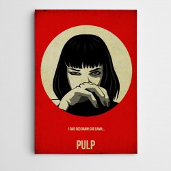 Pulp Fiction Modern Sanat Kanvas Tablo