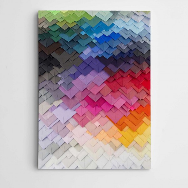 Renkler ve Zemin Modern Sanat Kanvas Tablo