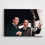 Atatürk ve Yaveri Kanvas Tablo