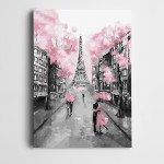 Eyfel Kulesi Paris Kanvas Tablo