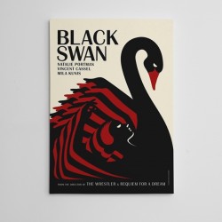 Black Swan Mini Kanvas Tablo