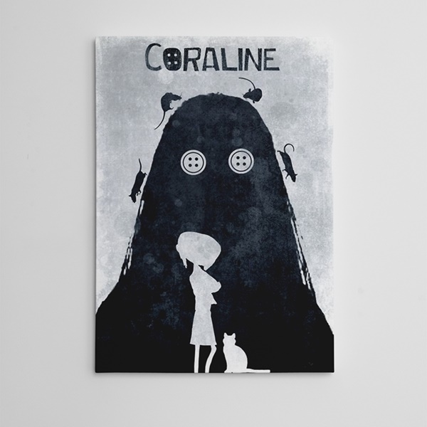 Coraline Kanvas Tablo