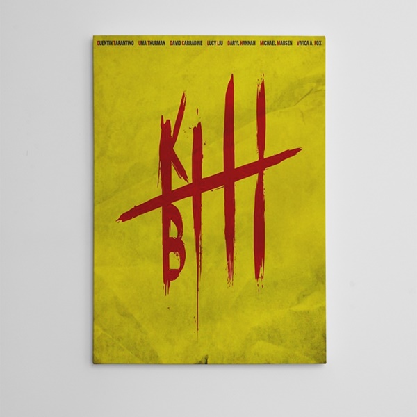 Kill Bill 2 Kanvas Tablo