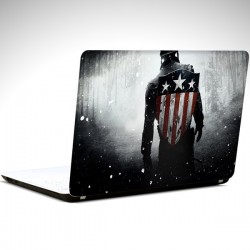 Captain America Laptop Sticker 