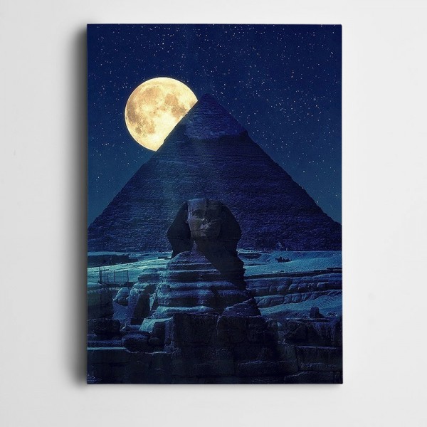 Mısır Piramidi Kanvas Tablo