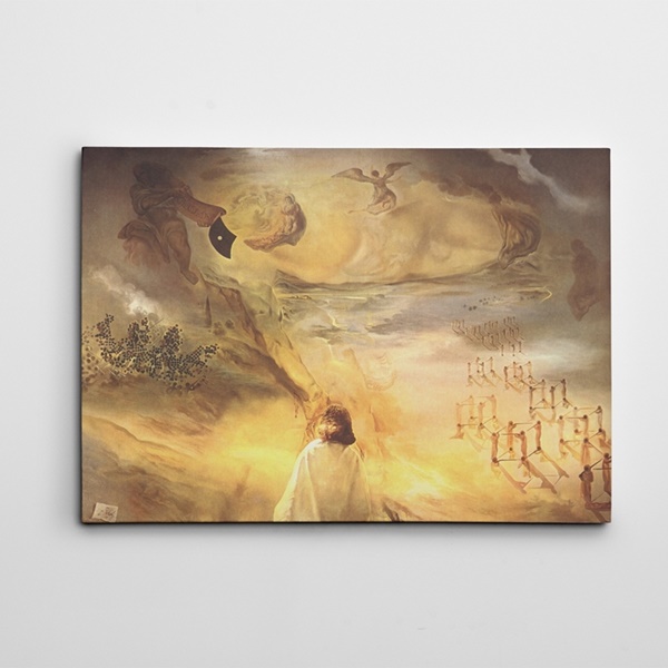 Salvador Dali Galacidalacidesoxyribonucleicacid Kanvas Tablo