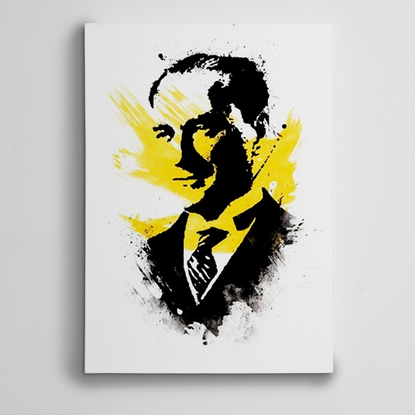 Atatürk Portre 7 Kanvas Tablo