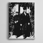 Atatürk ve Latife Hanım Kanvas Tablo
