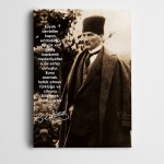 Atatürk Devlet Kanvas Tablo