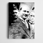 Atatürk Yenilik Kanvas Tablo
