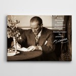 Atatürk Beni Anlamak Kanvas Tablo