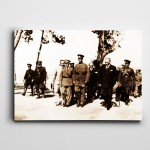 Atatürk İzmir'de 1934 Kanvas Tablo