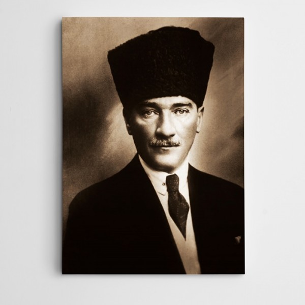 Cumhurbaşkanı Atatürk Kanvas Tablo