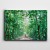 Yeşil Ağaçlar Yağlıboya Reprodüksiyon Kanvas Tablo