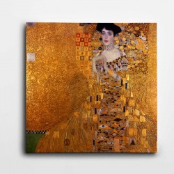 Gustav Klimnt Kare Kanvas Tablo