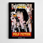 Pulp Fiction Kanvas Tablo