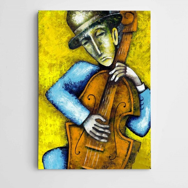 Cello Modern Sanat Kanvas Tablo