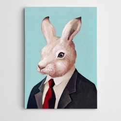 Tavşan Modern Sanat Kanvas Tablo