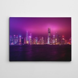Hong Kong Kanvas Tablo