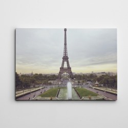 Paris ve Eyfel Kanvas Tablo