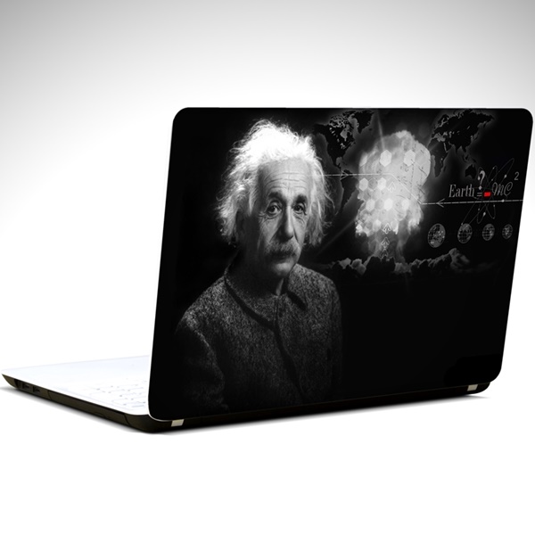Einstein Laptop Sticker 