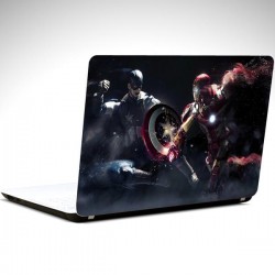Captain America Laptop Sticker