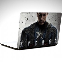 Captain America Laptop Sticker