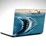 Jaws Laptop Sticker