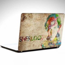Sherlock Holmes Laptop Sticker
