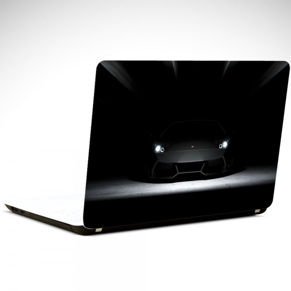 Lamborghini Siyah Laptop Sticker