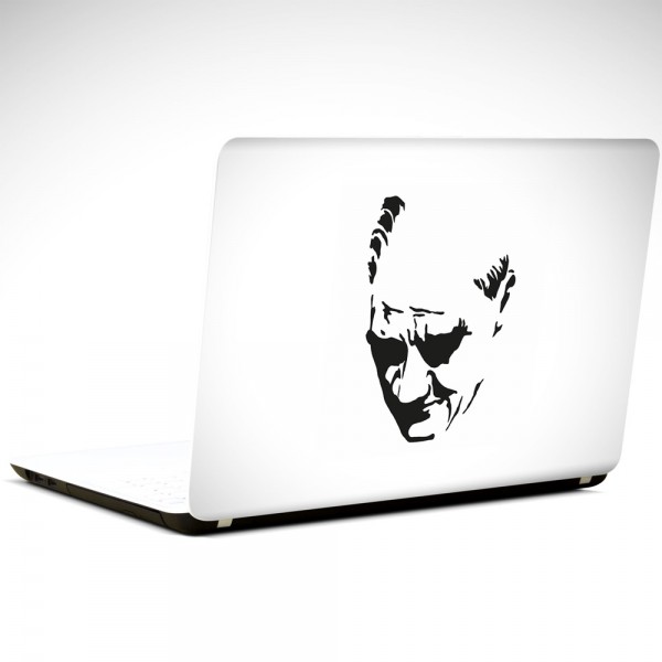 Atatürk Portre Laptop Sticker
