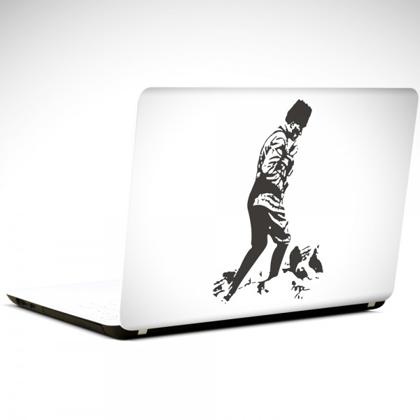Atatürk Siyah Beyaz Laptop Sticker