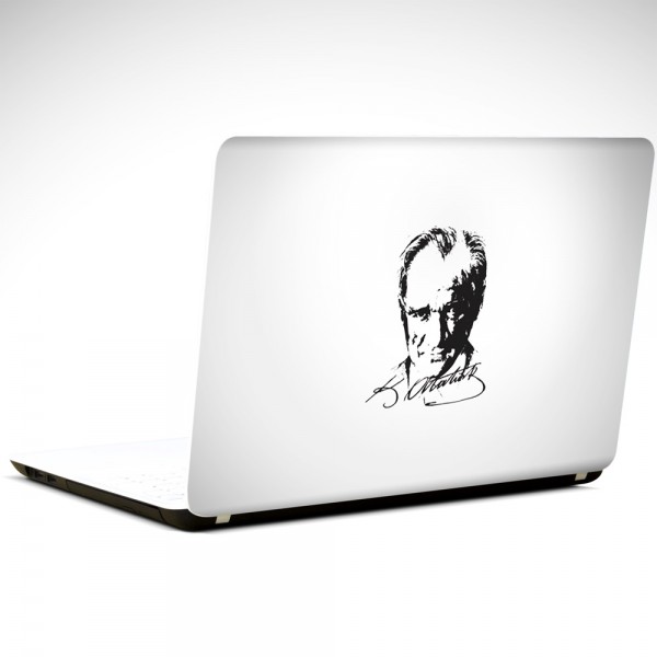 Mustafa Kemal Atatürk Laptop Sticker