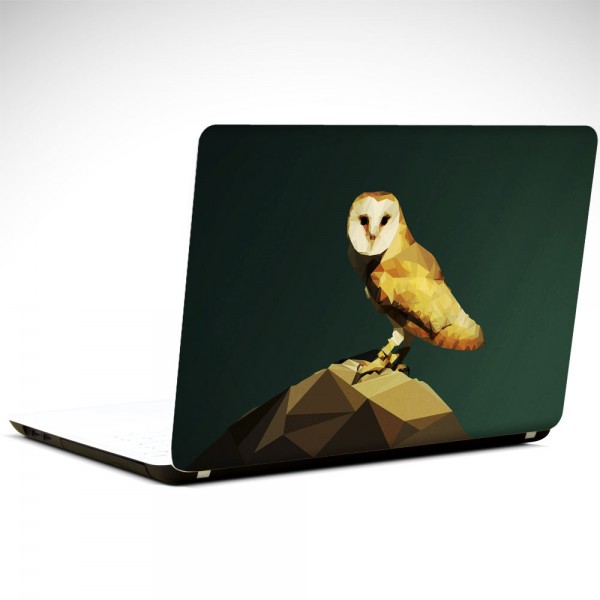 Baykuş Laptop Sticker