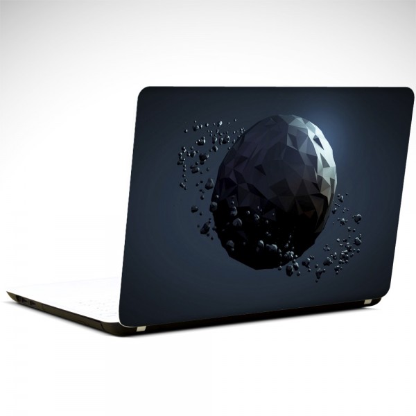 Karanlık Gezegen Laptop Sticker