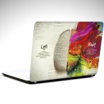 Sağ ve Sol Beyin Laptop Sticker