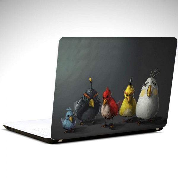 Angry Bird Laptop Sticker