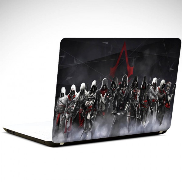 Assasins Karakterler Laptop Sticker