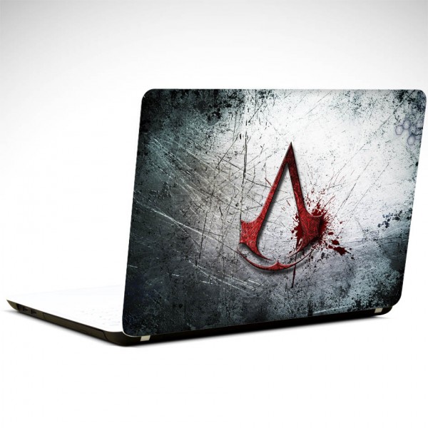 Assasins Kırmızı Laptop Sticker