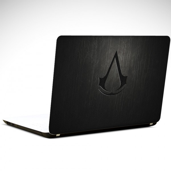 Assasins Siyah Laptop Sticker