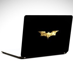 Batman Gold Laptop Sticker