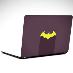Batman Yellow Laptop Sticker