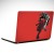 Black Panther Kırmızı Laptop Sticker
