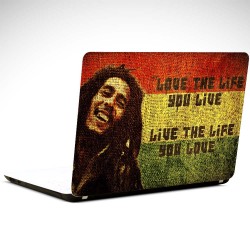 Bob Marley Jamaika Laptop Sticker