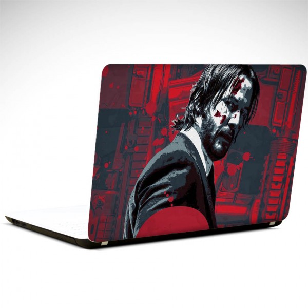 John Wick Laptop Sticker