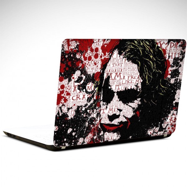 Joker Duvar Laptop Sticker