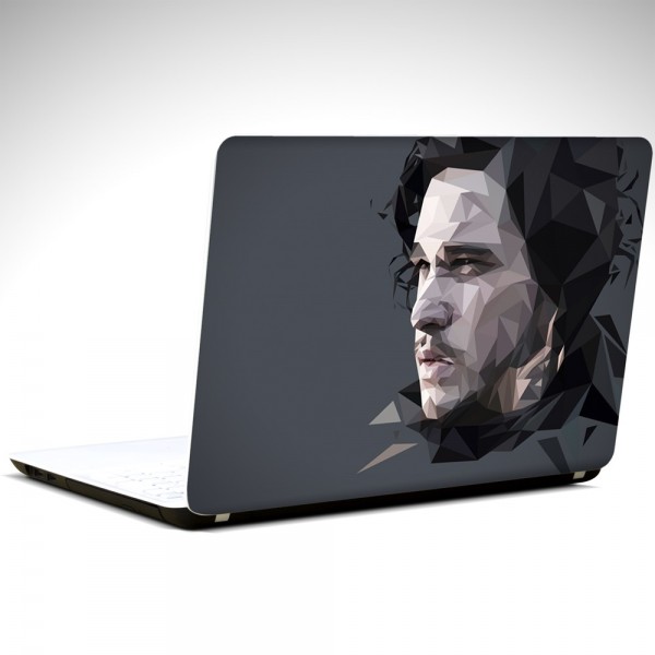 Jon Snow Low Poly Laptop Sticker