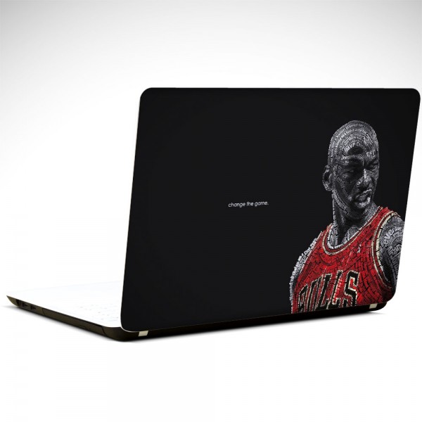 Michael Jordan Laptop Sticker